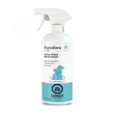 純朵拉 Purodora 寵物除臭 小分子除臭 瞬間消臭 加拿大原裝, 1個, 尿騷味除臭劑４７３ｍｌ