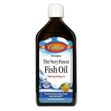 Carlson 漿果魚油 1600mg 橙味, 1罐, 500ml