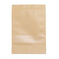 할메이드 소분 봉투 원두 커피 사료 포장 소형 대형 스탠드 지퍼백 크라프트 6size 100P, 미니(XS), 100개, 1세트, 지퍼백 크라프트 10x15