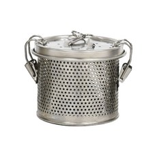 HD 스텐 육수통 우리기 다시통 멸치통 국물 중형 망, 1개