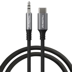 맥스틸 C타입 to AUX 스테레오 오디오 케이블 1.5m, 혼합색상, 1개, MC-CA