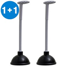 (주)에이스샵 1+1 하나사면 하나더 이중 압축기 뚫어뻥 변기 뚫기 하수구 뚜러펑, 2개, 그레이2개