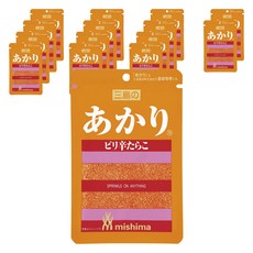 mishima 三島食品 辣明太子拌飯香鬆, 15個, 12g