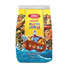 Ankara 安卡蘿 三色卡通麵 義大利杜蘭小麥 數字造型寶寶麵 無鹽, 350g/包, 1個, 350g