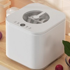음식물 건조 처리 분쇄 가정용 4L 뚜껑분리형 주방 쓰레기 감량 탈취 위생 관리, 크림화이트 (물탱크 포함) 듀얼 드라이어, 기본 색상