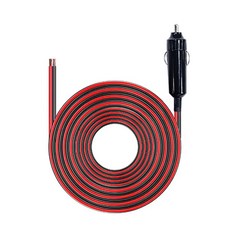 고용량 스위치 시거잭 연장선 10A 150W 시거잭연장케이블 1M, 시거잭연장선 스위치 고용량 8A 납땜용 시거플러그 연장, 1개