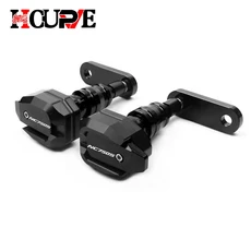 오토바이 낙하 방지 프레임 슬라이더 페어링 가드 충돌 방지 패드 보호대 NC750X NC750S NC 750X 750S NC, 03 NC750S Black