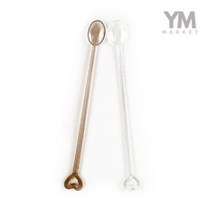 YM 커피 스틱 스푼 커피믹스스틱, 투명, 1개, 20개입