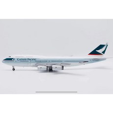 JC Wings JC2217 1/200 國泰航空 Boeing 747-400 VR-HOV 模型, 1個