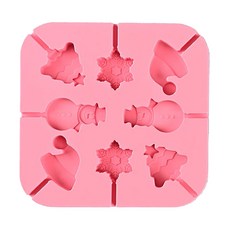 3D 만화 베이킹웨어 도구 슈가크래프트 몰드 캔디 몰드 쿠키 과일 동물 귀여운 모양 캔디 장식 크리스마스 선물, Christmas