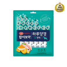 밥이보약 도그 하루양갱 간식 면역 28p, 224g, 14개