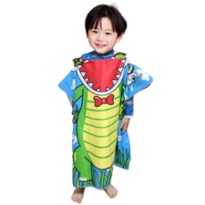 룰루레빗 따뜻한 어린이 워터파크 물놀이 비치 가운