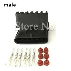 홀 델파이 전기차 커넥터용 자동차 가속 페달 플러그, 2. 1 set male, 기본