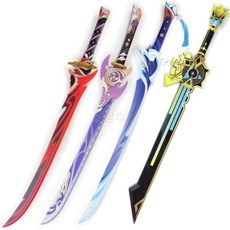 원신 한손검 목검 무기 모형 실물 장비 소품 굿즈 코스프레