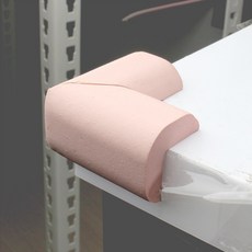 모서리쿠션 코너보호대 유아테이블가드 u자형 핑크색