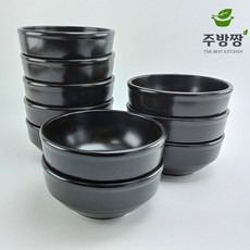 주방짱 국산 초강도 콩나물해장국 10P 1세트 국밥 해장국 업소용 뚝배기, 10개, 16cm