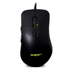 archon 遊戲鼠標 AG60 3360, 黑色的