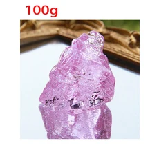 100G 7 색 젤리 왁스 DIY 수제 향기로운 양초 만들기 용품 재료 다채로운 반죽 Le 투명 원시 크리스탈, 07 Pink