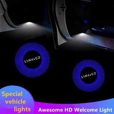 도어 라이트 프로젝터 라이트용 자동차 섀도우 배지, 8. LOGO G, 1개