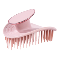 카리나 헤어브러쉬 윈터 빗 두피에 자극없는 젖은머리에도 가능, 1개, 핑크색