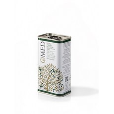 O-MED 特級初榨橄欖油 (皮夸爾) 1L 馬口鐵罐, 1個, 阿貝金納 250ML, 250ml