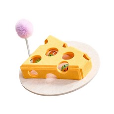모션 활성화 퍼스 플레이 중단된 지각된 치즈 및 노이즈 메이커 구체, 1개, Style Y