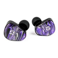 Keephifi KBEAR Alkaid KB03 1 DD+1 BA+골전도 하이브리드 하이파이 이어폰, 자주색