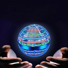 LED 매직 플라잉 볼 인싸드론 UFO 드론 리모컨 부메랑 선물 미니드론, 규격 없음, 핑크퍼플 플라잉볼 [내구성]