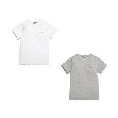 [블랙야크 키즈] 합리적이고 실용적인 반팔티 2pcs 세트! 단독으로 혹은 이너웨어로도 착용이 가능하며 사계절 내내 활용가능 BKS2PACK티셔츠 1BKTSF3912_동아쇼핑점