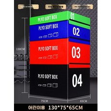 점핑박스 크로스핏 스텝 런지 점프박스 성인 태권도 하체 성인 30kg 점프 점핑 프리미엄, 1, A. 어린이용 표준 점프 박스