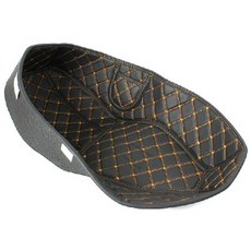 PCX 트렁크커버 안장내피 안감보호 시트커버 쿠션 21 26, 옐로우, 1개