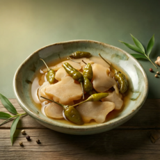 고향의 맛 돼지감자 맛있는 장아찌 아삭한식감 새콤한 맛 별미 간편 반찬, 1개, 1kg