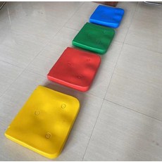 경기장 관람석 중공 블로우 성형 플라스틱 시멘트 연속 좌석 실내외, 1개, 플랫 블루 레드 옐로우 그린