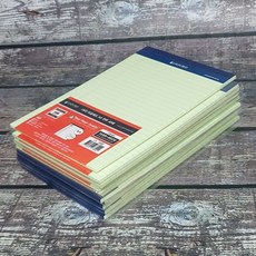A5 브랜빌 리갈패드-그린 40매 10권 라인 옥스포드 84959ea 1(PC)