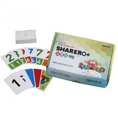 수개념 주제학습 보드게임 재미있는 수학교구 수놀이 카드게임 고급스러운, 1개