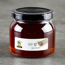 유리병 밤꿀, 1개, 180g