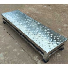 스텐 발판 작업 넓은발판 논슬립 와이드 15cm 높이, 1개, 5. 스틸 미끄럼 방지판 40x30x20