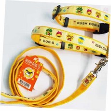 온지니아 대형견가슴줄 러쉬독 X반도셋트 10㎜ 색상랜덤