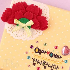 iRho 카네이션 코사지 만들기 세트 카네이션만들기키트