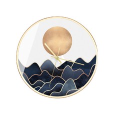 아트 저소음 벽시계 RD_242, 문라이트