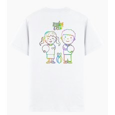 볼링티셔츠 홀로그램 커플볼러 볼링크루 기능성 메쉬 면티 락볼링장 팀복 단체복