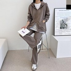 [JHQSYBH6_51IB]투웨이 후드집업 트랙 팬츠세트