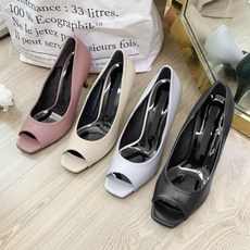 여성 토오픈힐 다양한코디 8cm굽 하이힐 여름구두 flo3+1tFt