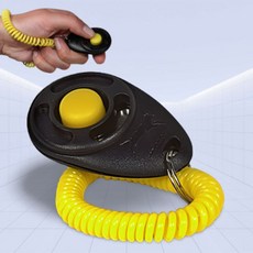 강아지 훈련 클릭커 행동교정 클리커 애견 산책 훈련, 1개