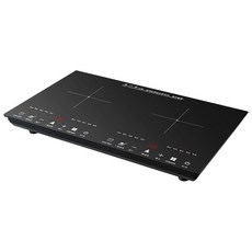 東日 嵌入式雙灶電磁爐 家用超薄雙頭觸控台嵌兩用, 內建, 3500W