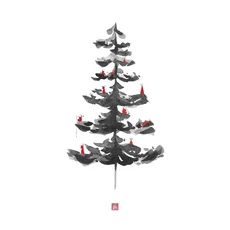 중국어 번체 잉크 스타일 명상 서예 풍경 포스터 캔버스 인쇄 벽 예술 그림 선실 홈 장식, 03 30X45cm Unframed, 09 5, 한개옵션2