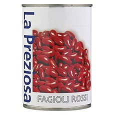 라프레치오자 파지올리 로씨 콩 통조림, 1개, 400g