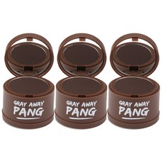 새치팡팡 5초 빈모 새치 커버 염색 아이큐샵 새치팡팡, 3개, 다크브라운