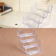 아크릴꽂이 4단 명함꽂이, 1개, 단일상품0