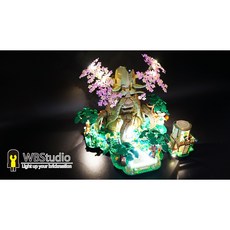 WBStudio 薩爾達傳說 德庫樹 專用燈組, 1個, 燈組包+AA(3號)電池盒